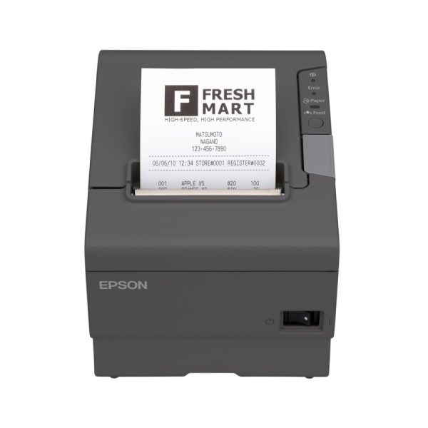 THERMAL RECEIPT PRINTER EPSON TM-T88V BLACK USB